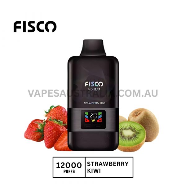 fisco mix bar 12000 puffs strawberry kiwi fisco mix bar 12000 puffs strawberry kiwi