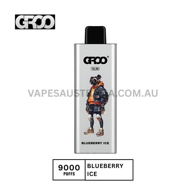 groo slim 9000 puffs blueberry ice groo slim 9000 puffs blueberry ice