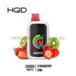 hqd cuvie slick 20000 puffs strawberry kiwi