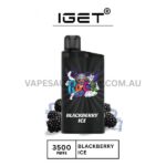iget bar 3500 puffs blackberry ice