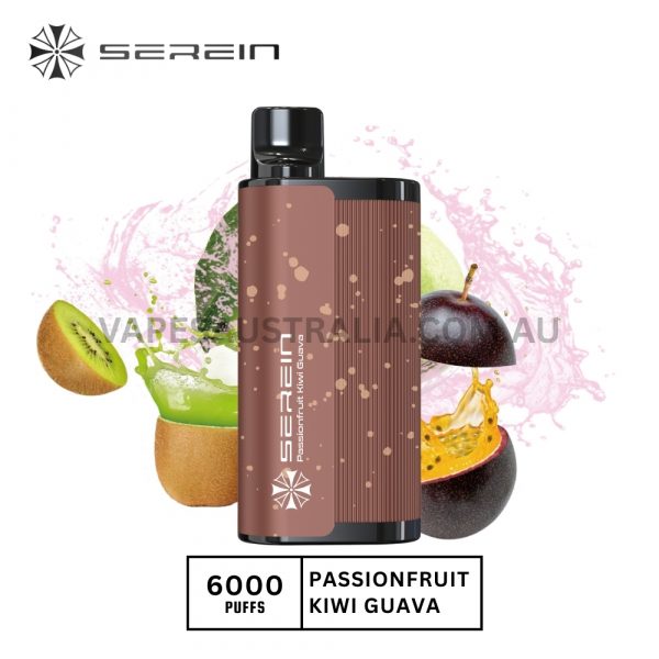 serein hunter 6000 puffs passionfruit kiwi guava serein hunter 6000 puffs passionfruit kiwi guava