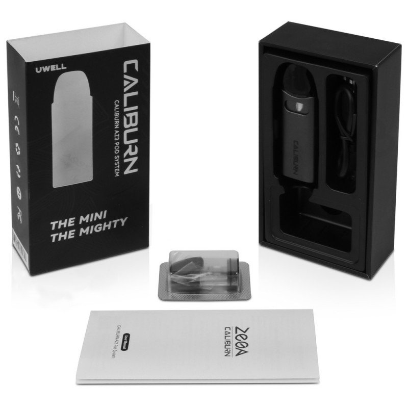 uwell caliburn az3 pod kit 750mah 17w uwell caliburn az3 pod kit 750mah 17w
