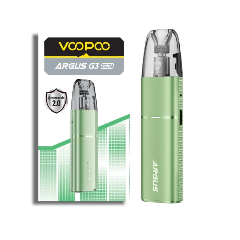 voopoo argus g3 mini pod kit 30w voopoo argus g3 mini pod kit 30w