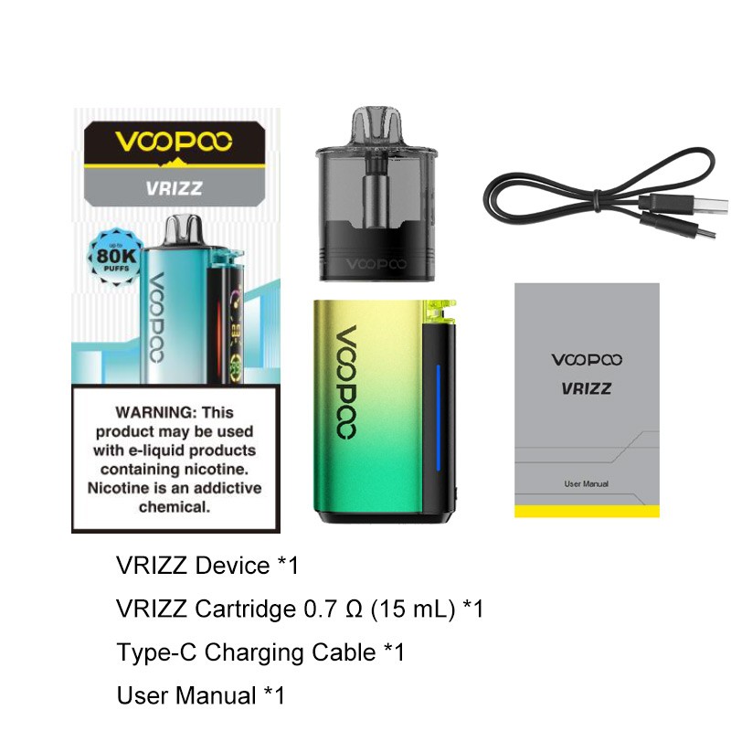 voopoo vrizz pod kit 24w voopoo vrizz pod kit 24w