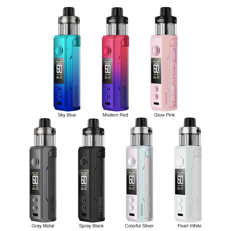 voopoo drag s2 pod kit 2500mah 60w voopoo drag s2 pod kit 2500mah 60w