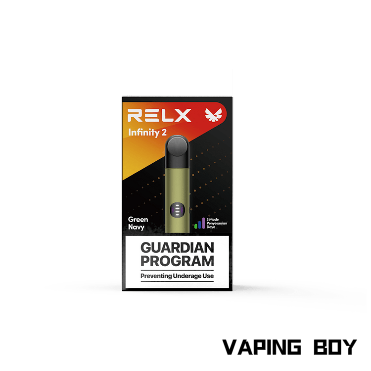 relx infinity2 device – green navy