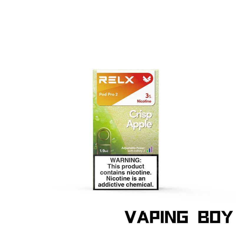 Home relx infinity pod crisp apple(green)