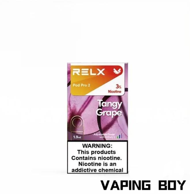 relx infinity pod tangy grape(purple) relx infinity pod tangy grape(purple)