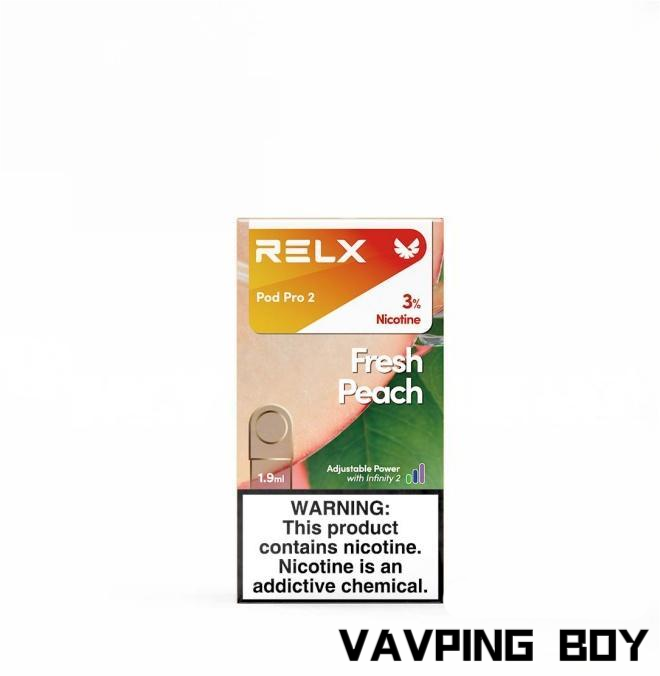 relx infinity pod fresh peach (orchard rounds) relx infinity pod fresh peach (orchard rounds)