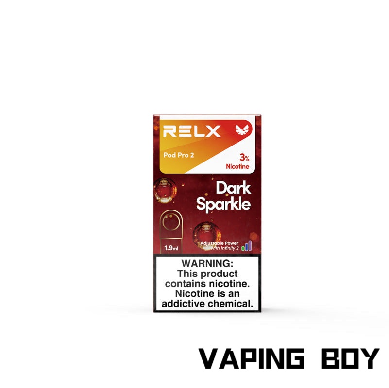 Home relx infinity pod dark sparkle (cola)