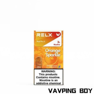 relx infinity pod orange sparkle（sunny sparkle）