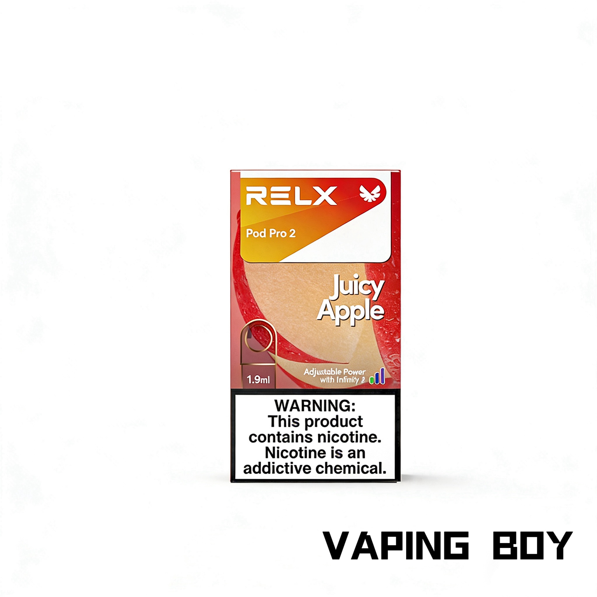 relx infinity pod juicy apple