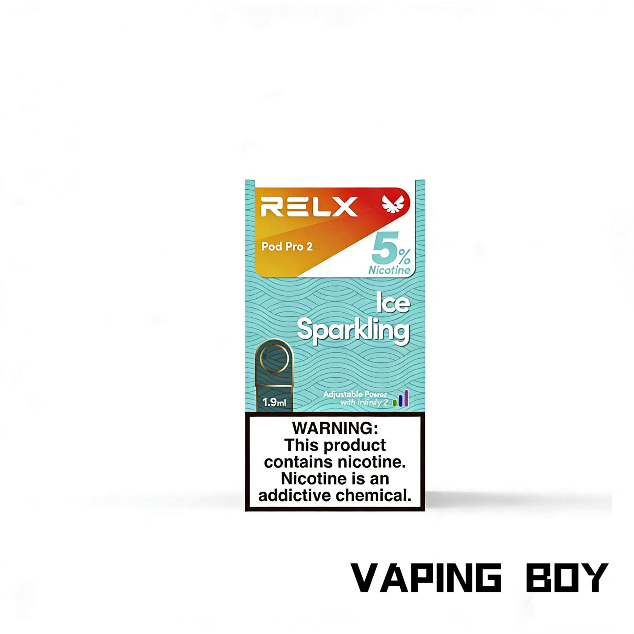 relx infinity pod ice sparkling water